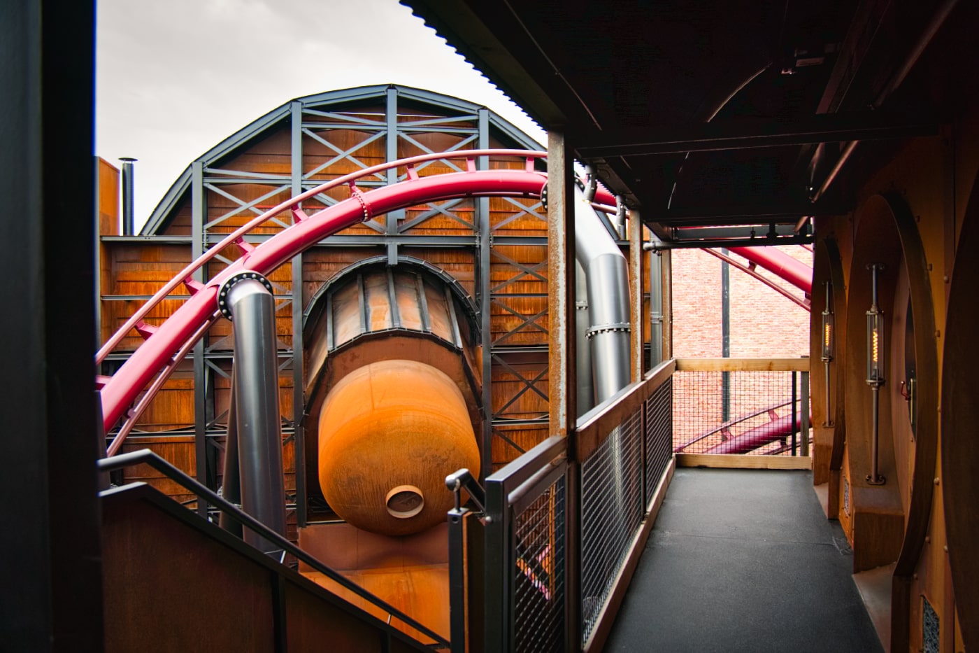 Hotel Charles Lindbergh Phantasialand Balustraden
