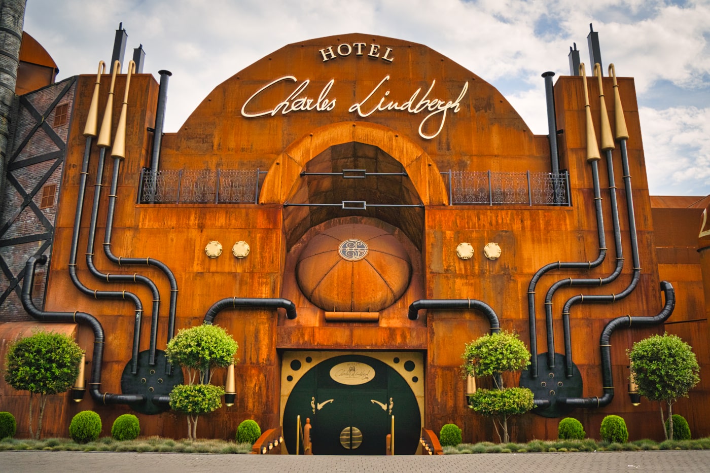 Hotel Charles Lindbergh Phantasialand Außenansicht