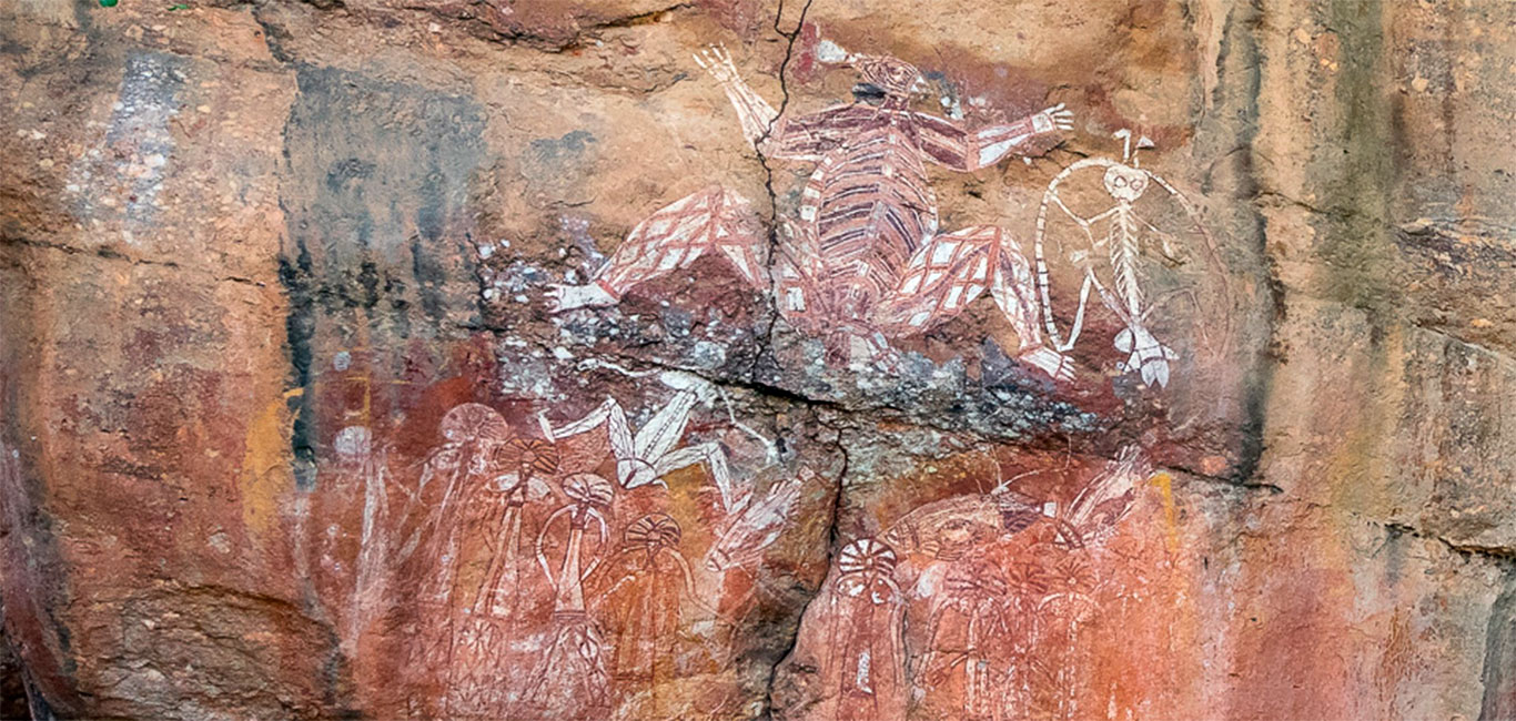 Kakadu Nationalpark Australien Felszeichnungen