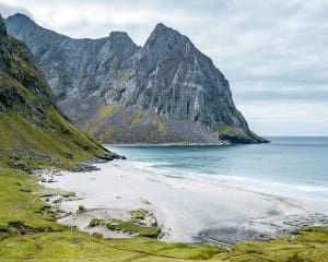 Kvalvika Beach Lofoten Wanderung