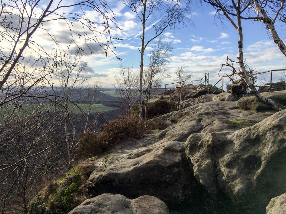 Wandern in der Sächsische Schweiz: Schrammsteine