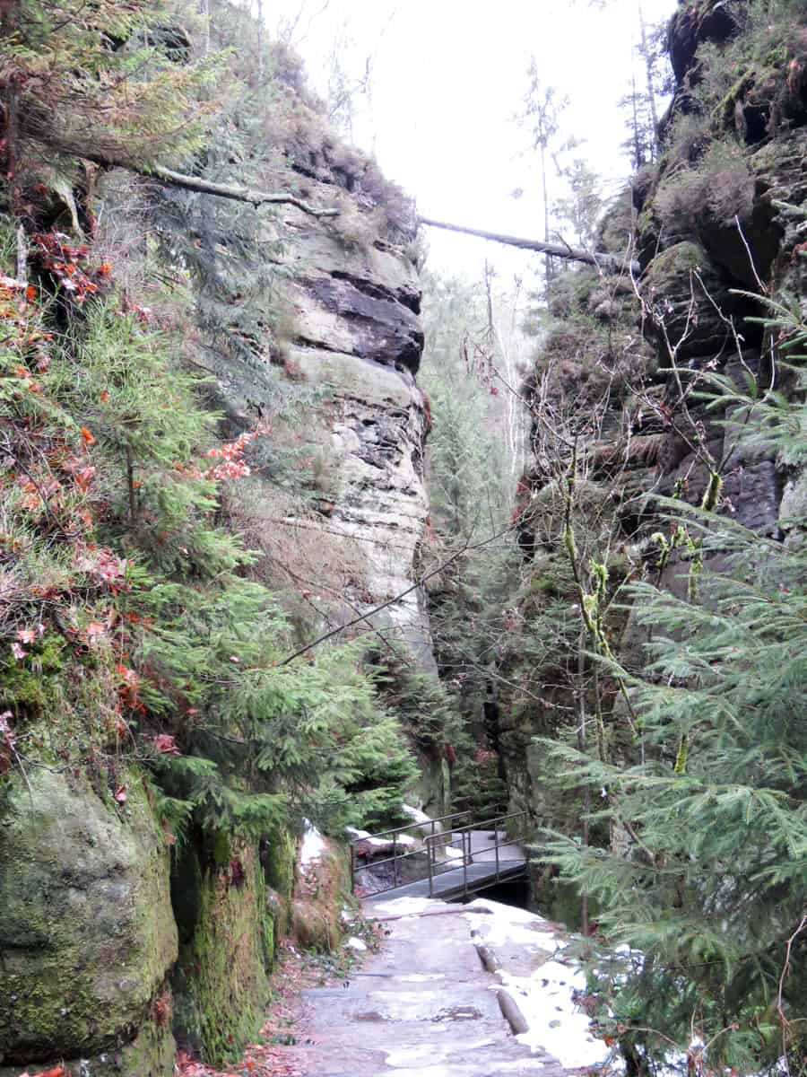 Wandern in den Schwedenlöchern in der Sächsischen Schweiz