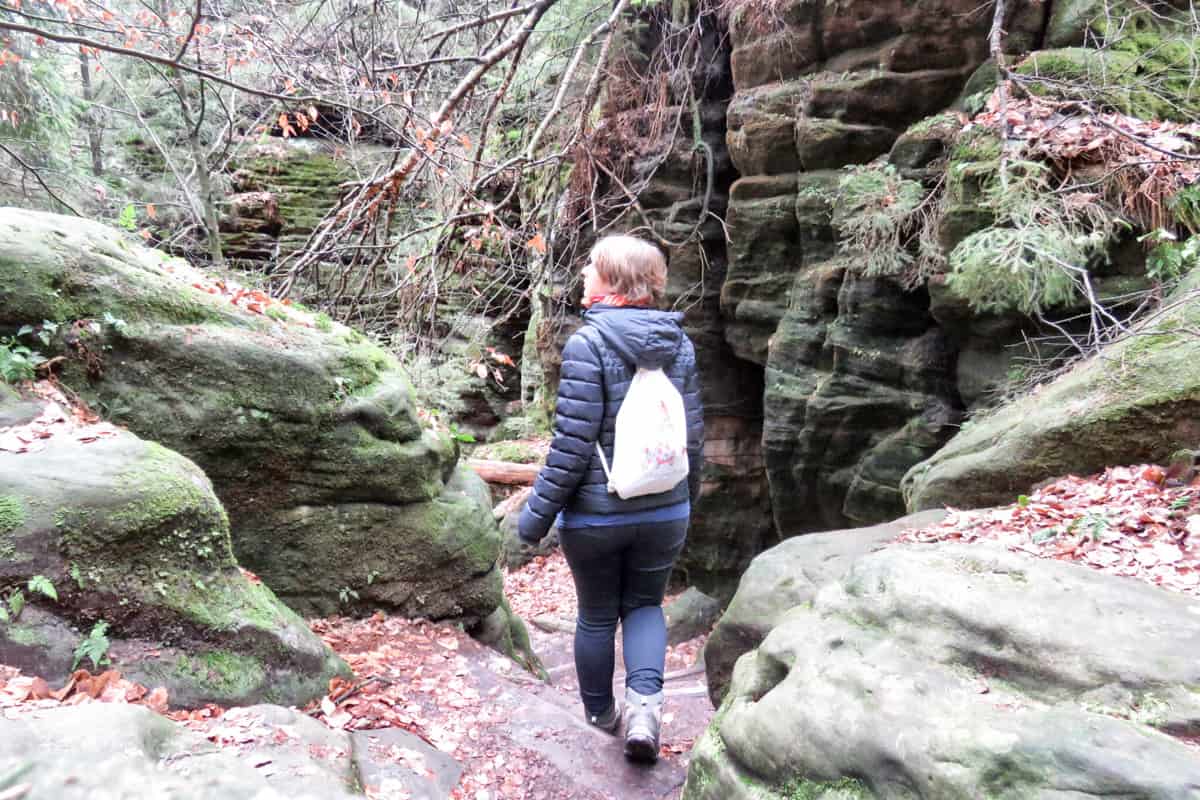 Wanderung durch die Schwedenlöcher