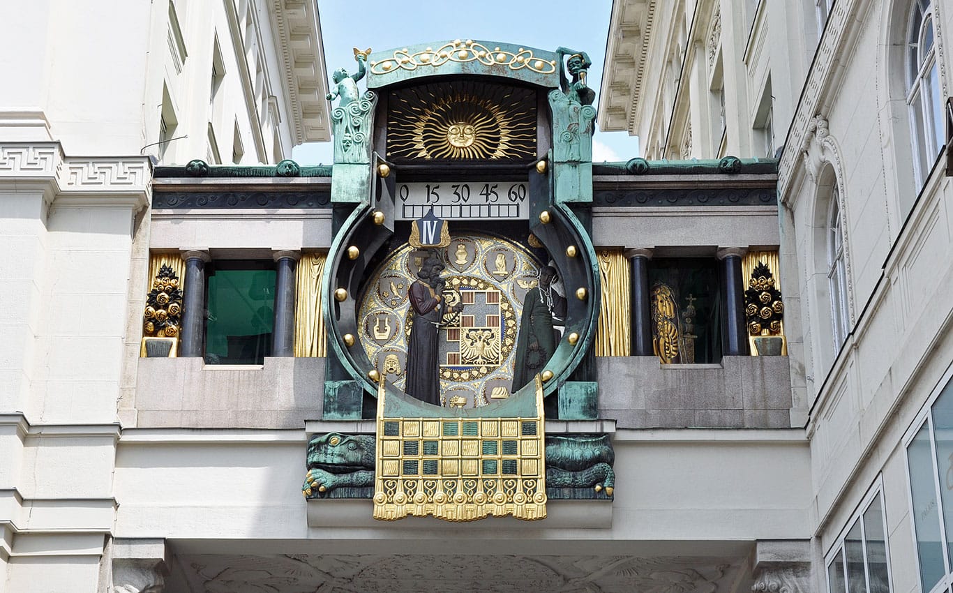 Ankeruhr Wien Hoher Markt Attraktion