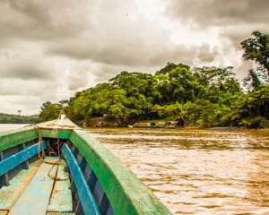 Über Grenze von Guatemala nach Mexiko