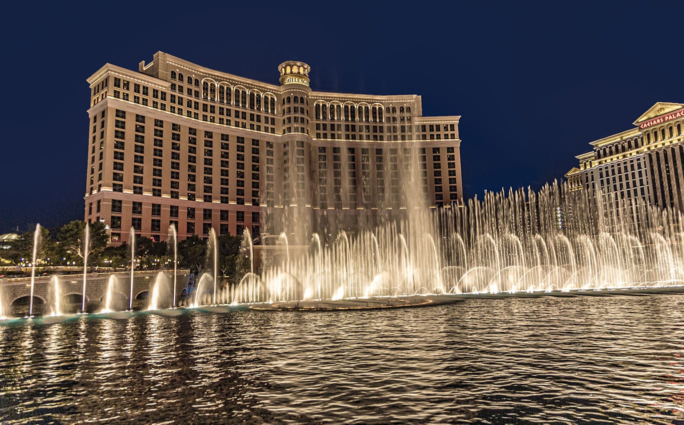 Las Vegas Bellagio Wasserspiele Sehenswürdigkeit