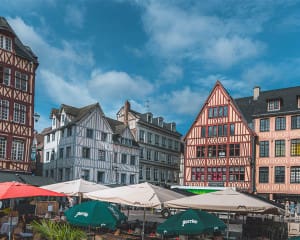 Rouen Sehenswürdigkeiten Fachwerkhäuser