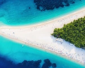 Strand Zlatni Rat - Goldenes Horn von Bol