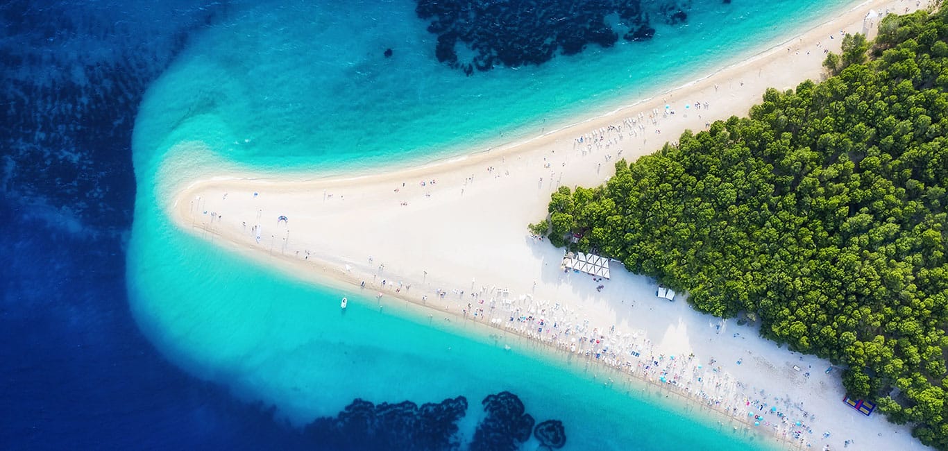 Strand Zlatni Rat - Goldenes Horn von Bol