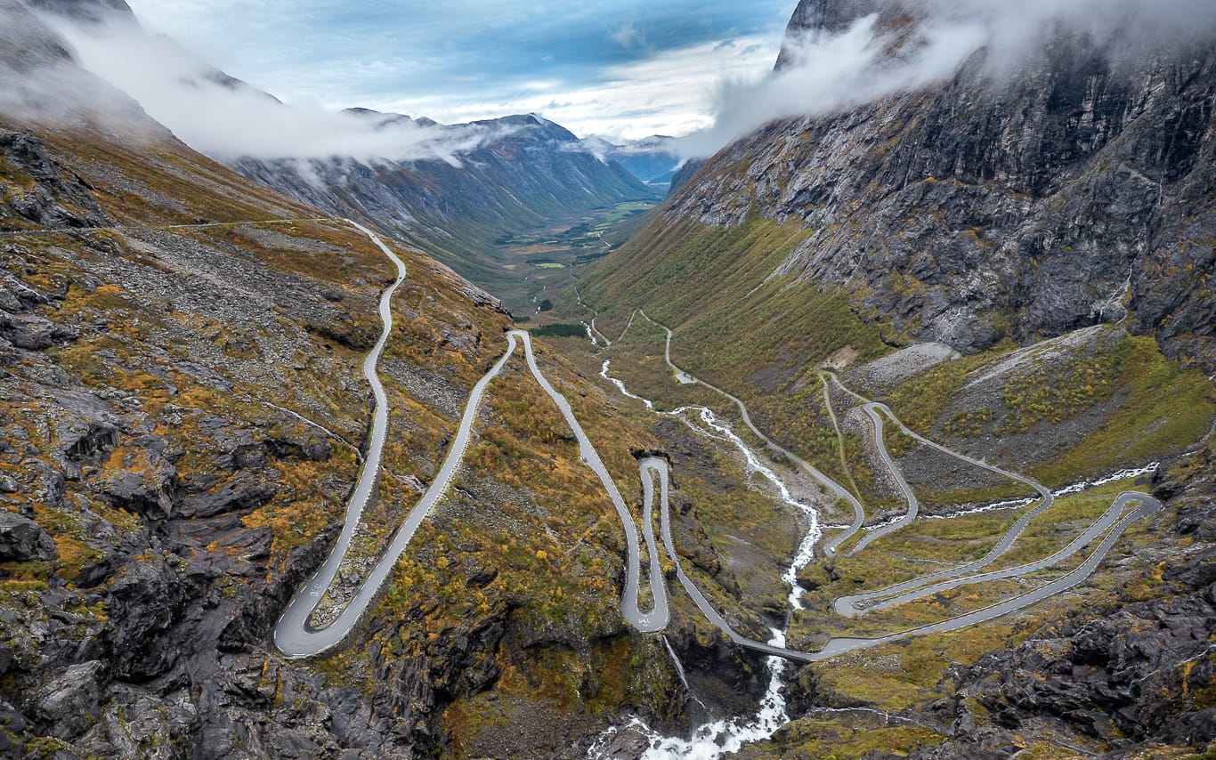 Trollstigen Traumroute in Norwegen