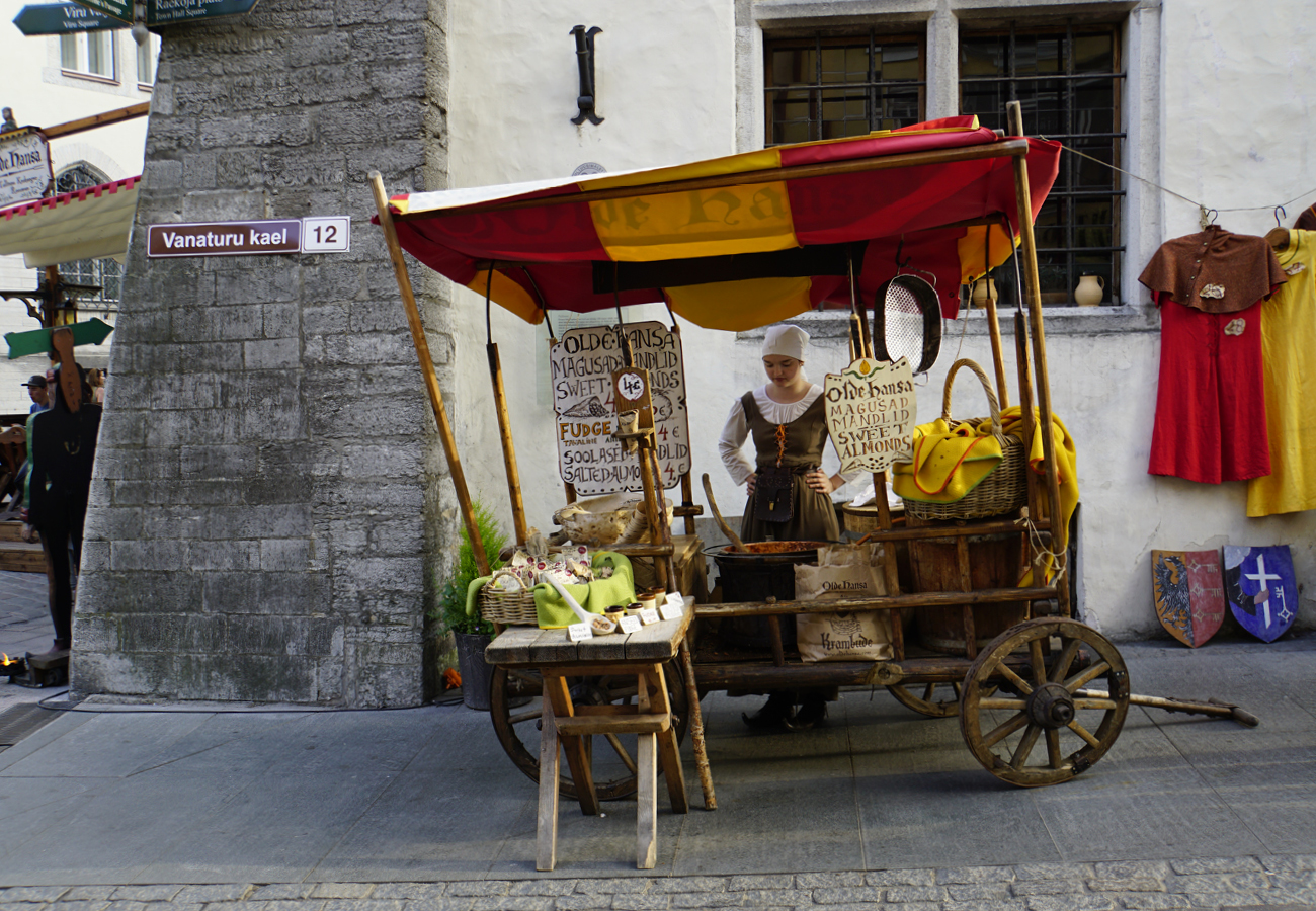 Estland Sehenswuerdigkeiten Tallinn-Mittelalter