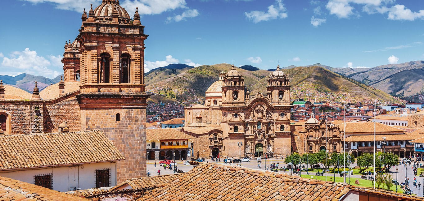 Plaza de Armas in Cusco Peru