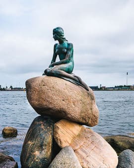 Kopenhagen Sehenswürdigkeit kleine Meerjungfrau Wahrzeichen