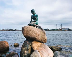 Kopenhagen Sehenswürdigkeit kleine Meerjungfrau Wahrzeichen