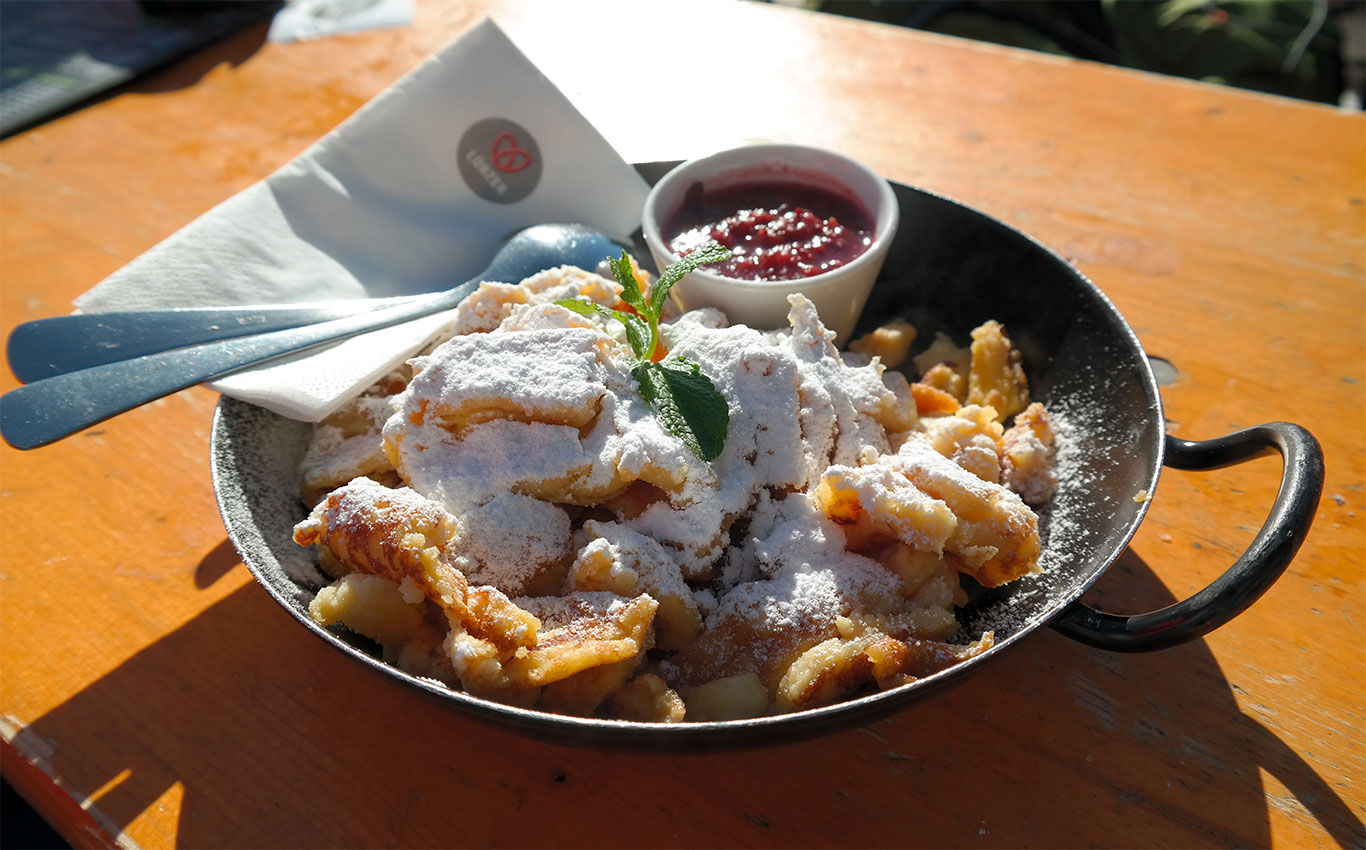 Kaiserschmarrn auf der Edelweissalm in Obertauern