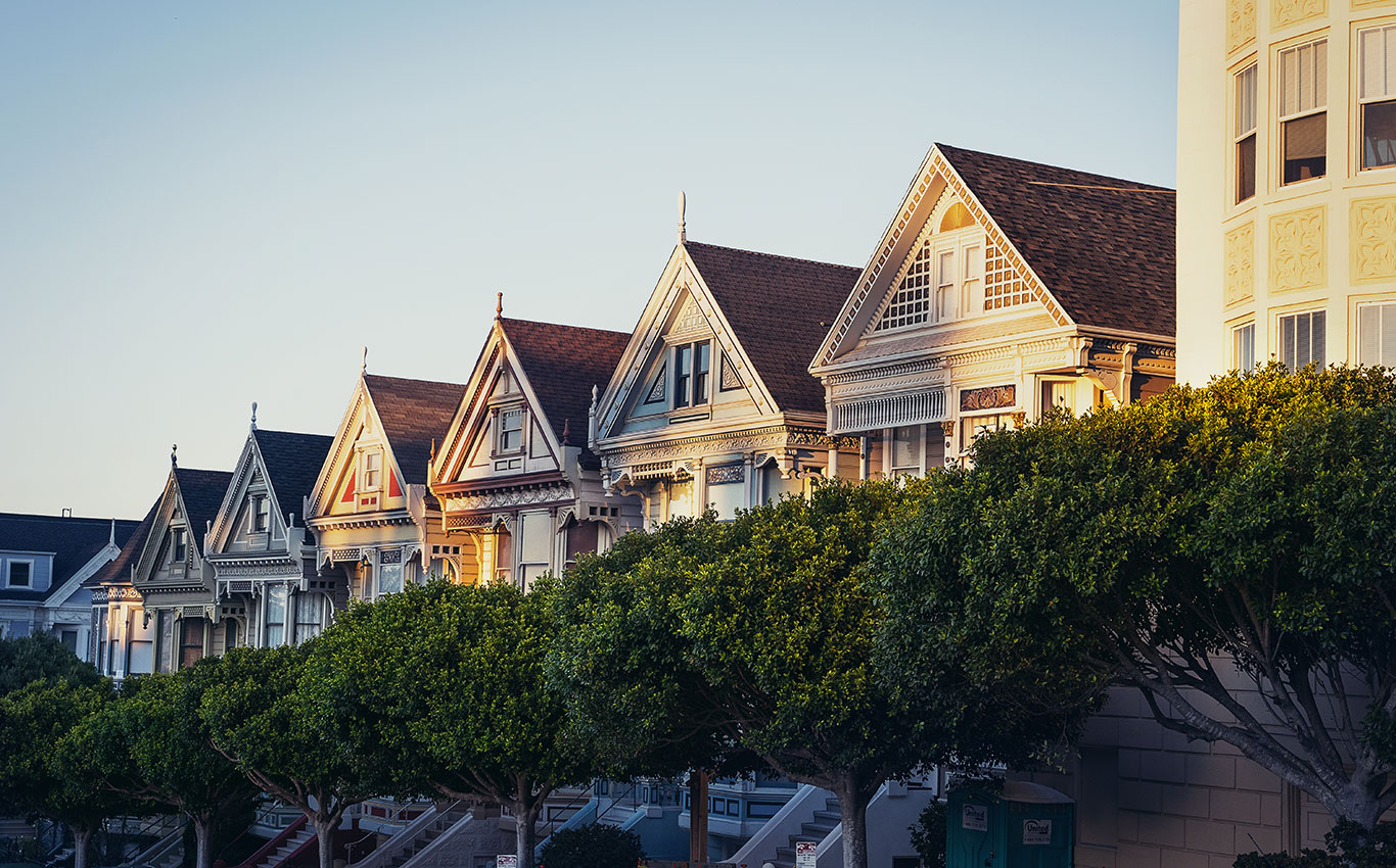 Painted Ladies in San Francisco