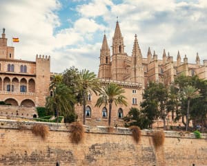 Kathedrale in Palma de Mallorca La Seu