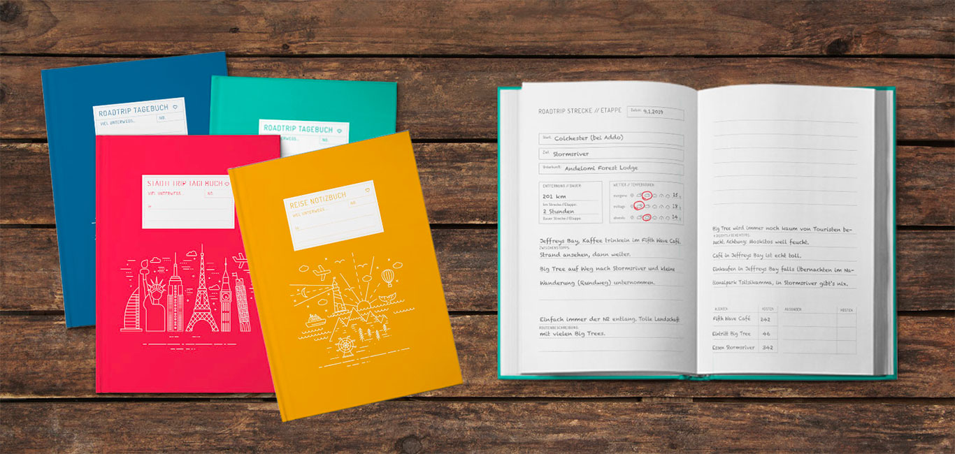 Reisetagebuch gestalten & selber schreiben – so geht’s