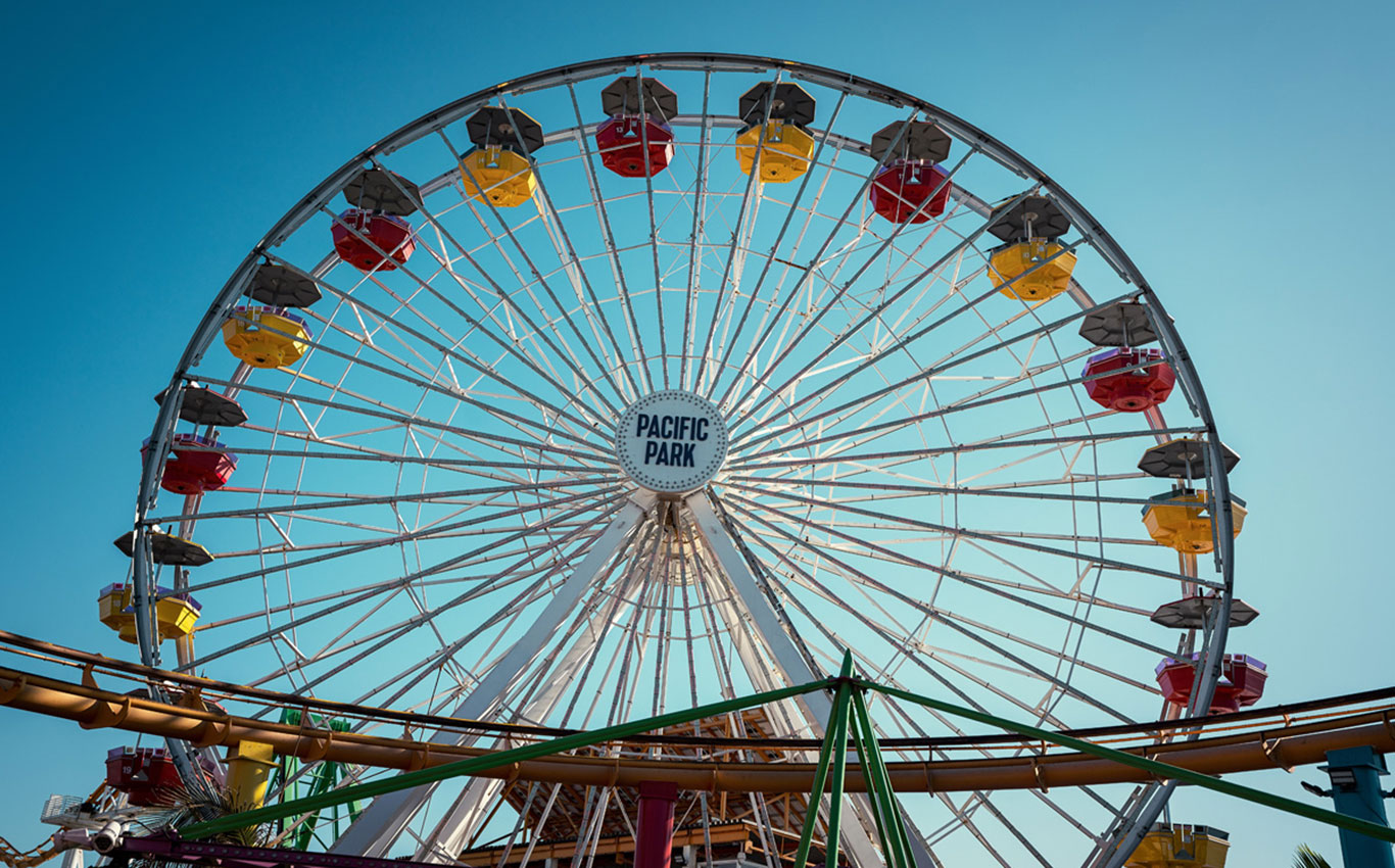 Riesenrad am Santa Monica Pier