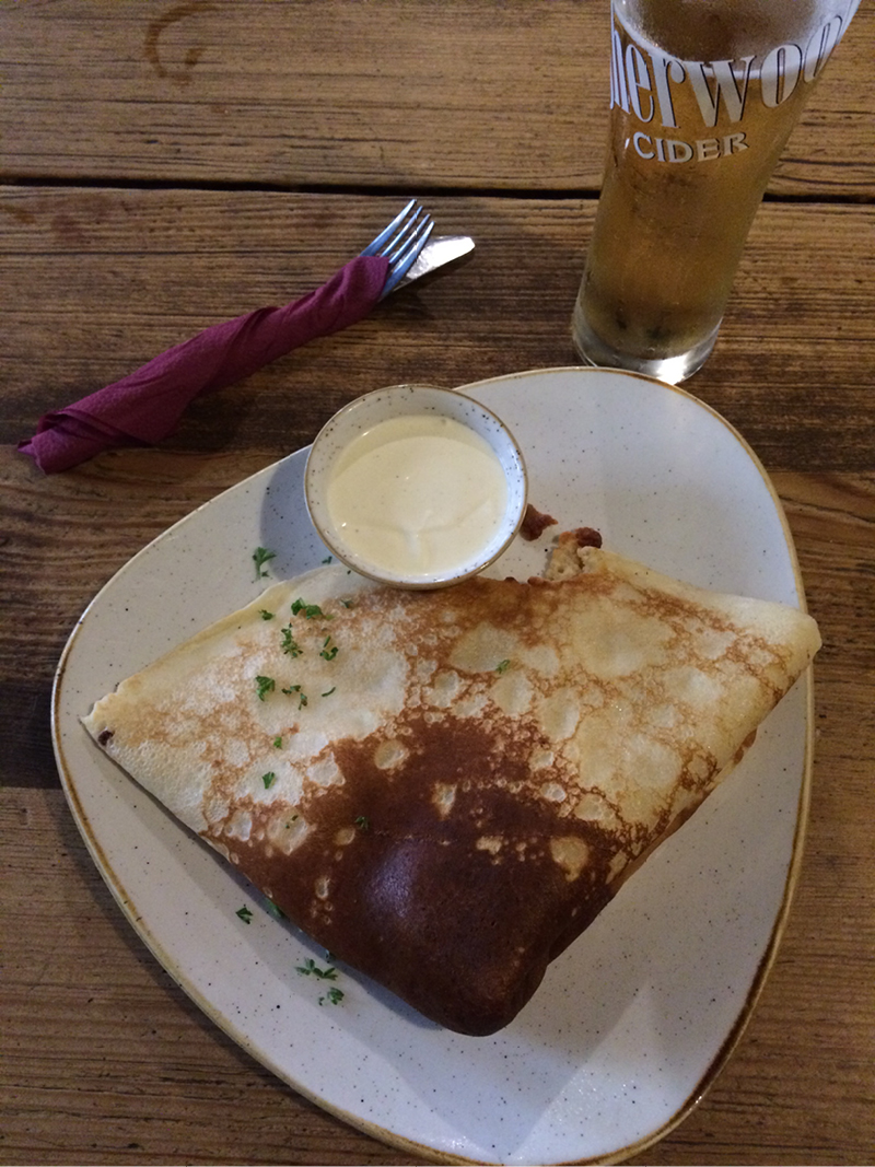 Eierkuchen im Kompressor