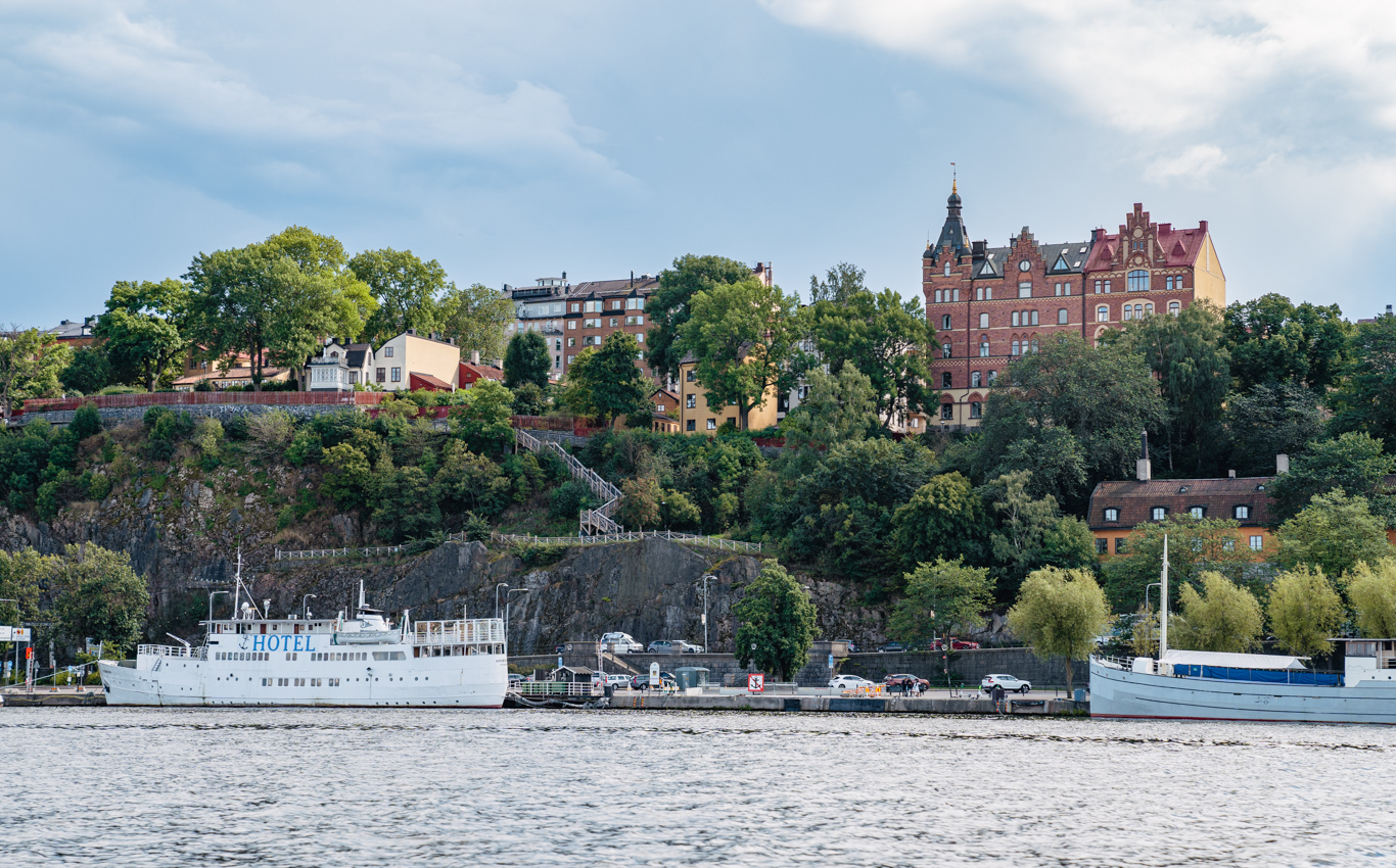 Stockholm Södermalm Aussicht Bootstour