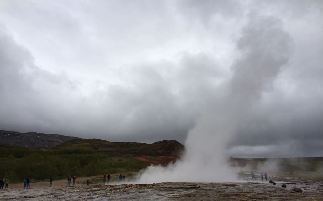 Haukadalur in Island