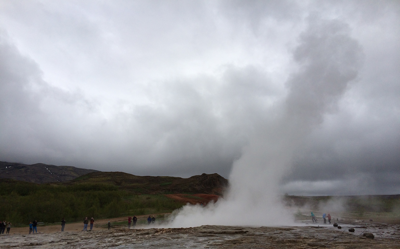 Haukadalur in Island