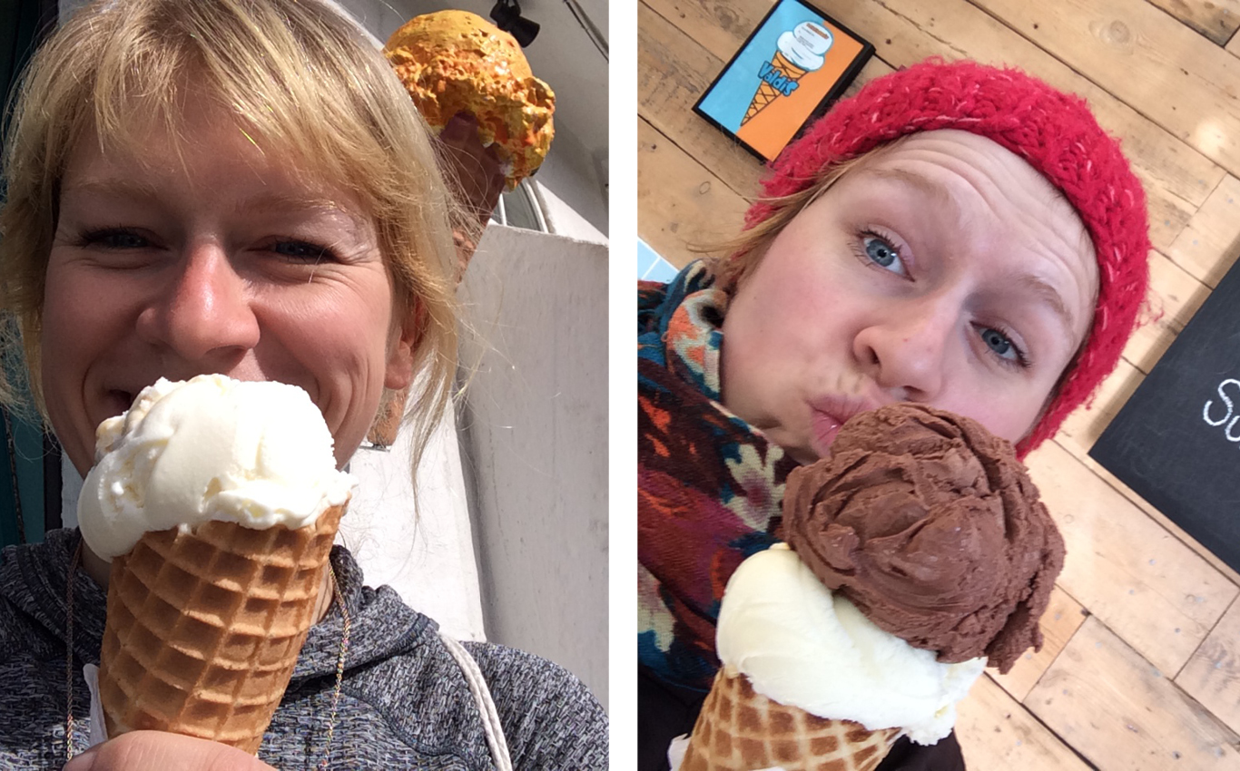 Valdís Ís in Rekyjavik