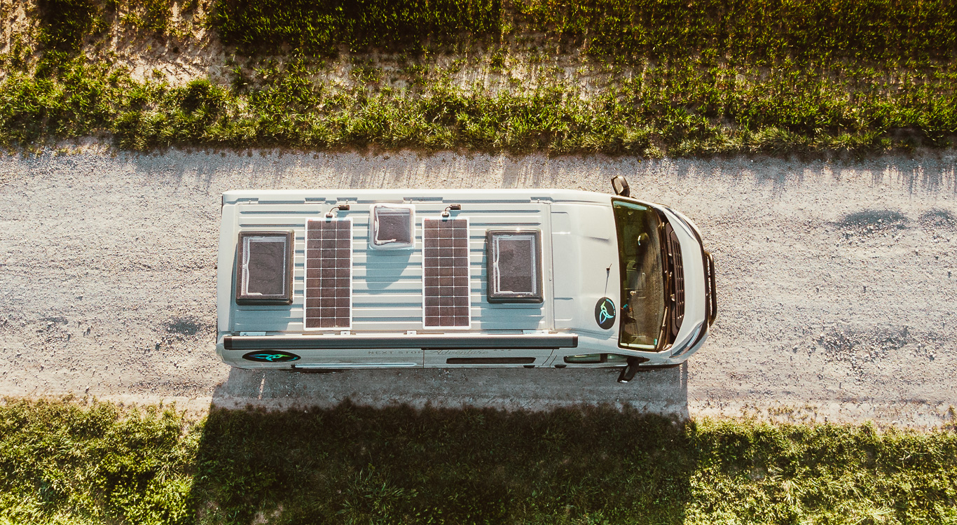 mein Nonplusultra Wohnmobil Gadget: 2 Solarpanels zur Stromgewinnung