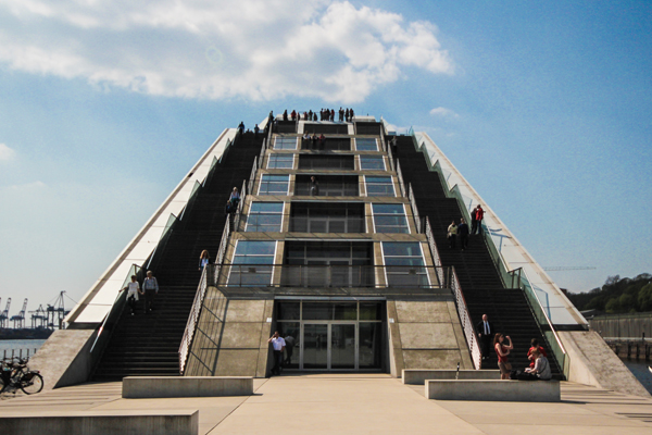 Dockland Hamburg Treppe