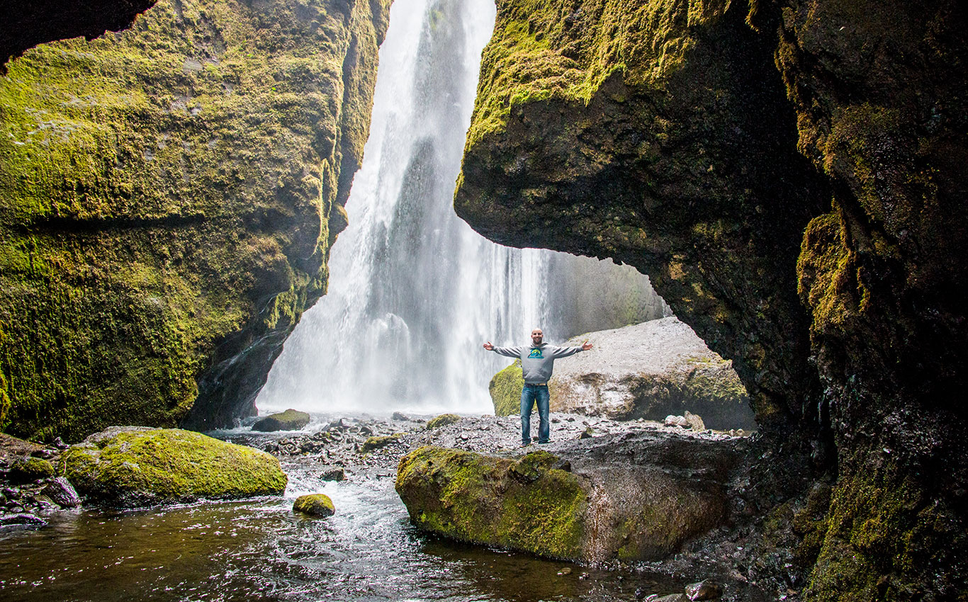 Gljúfurárfoss Wasserfall an der Ringstraße Island Wasserfall an der Ringstraße Island
