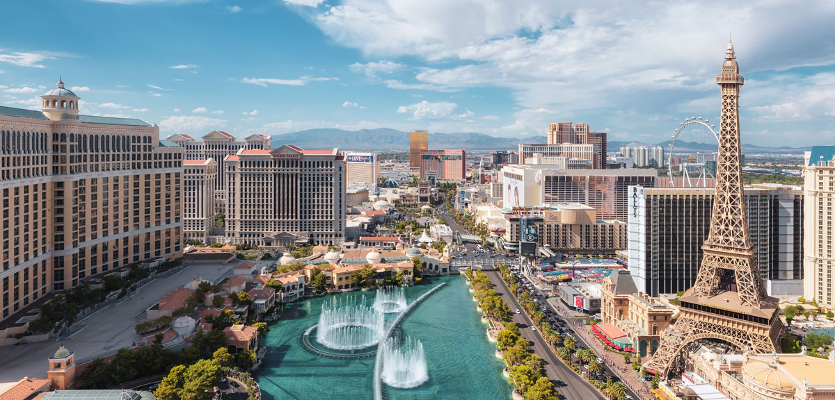 Am Besten von A nach B kommt man in Las Vegas zu Fuß. Aber Achtung: Man verläuft sich sehr schnell.