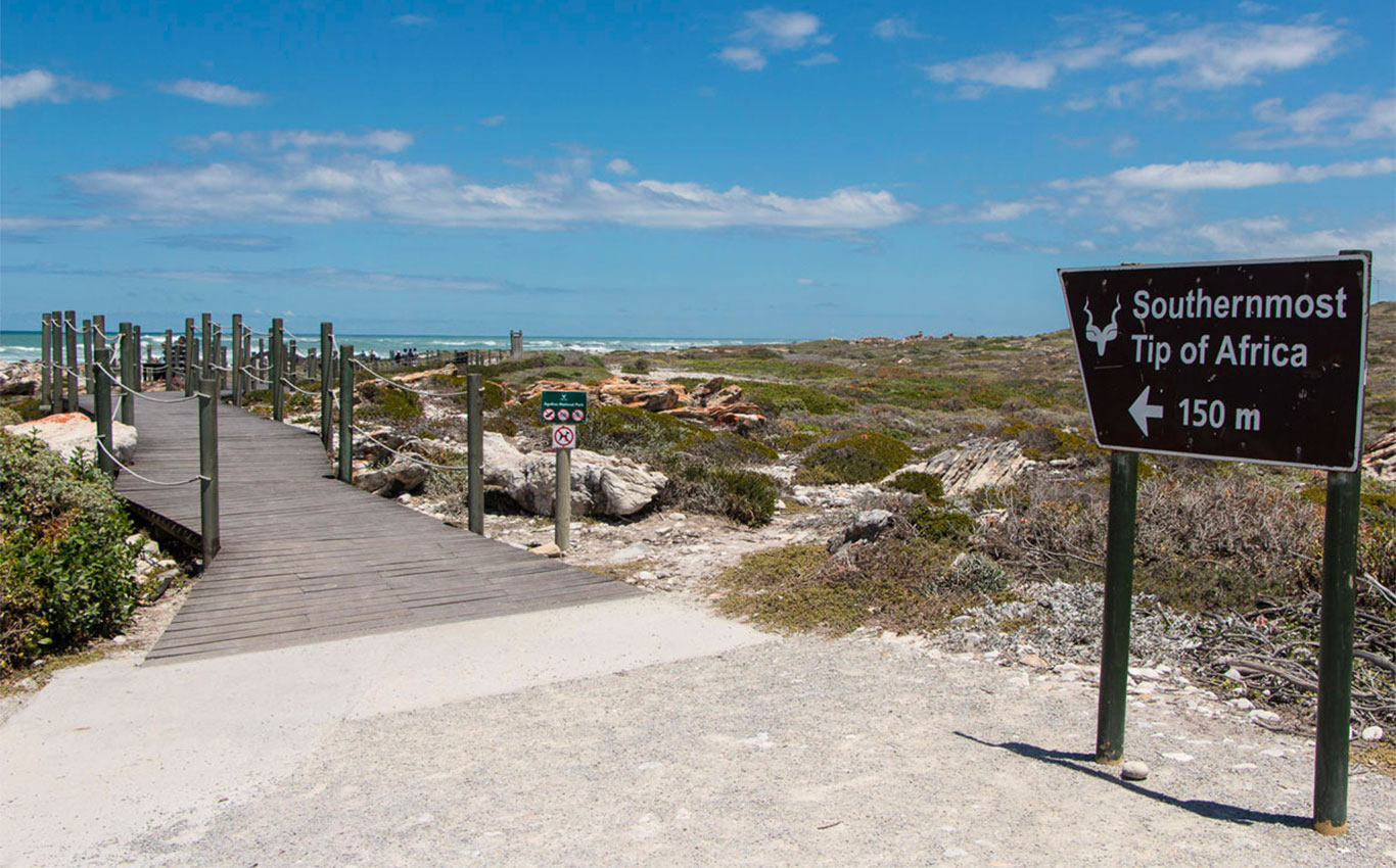 Weg zum südlichsten Punkt des Afrikanischen Kontinents