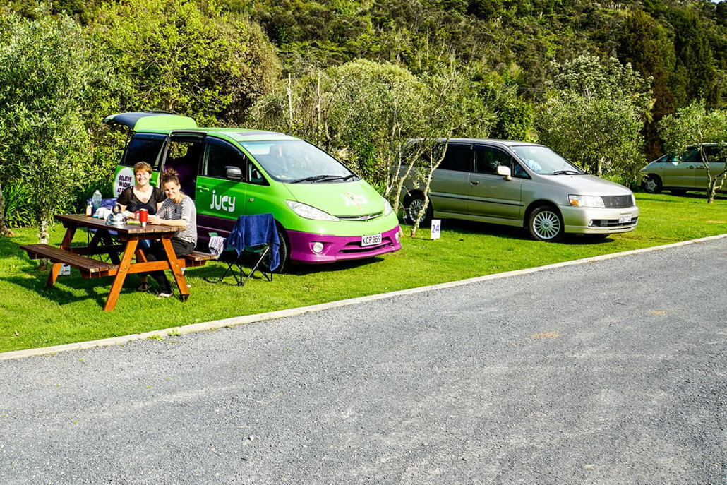 Holiday Park Campingplatz in Neuseeland
