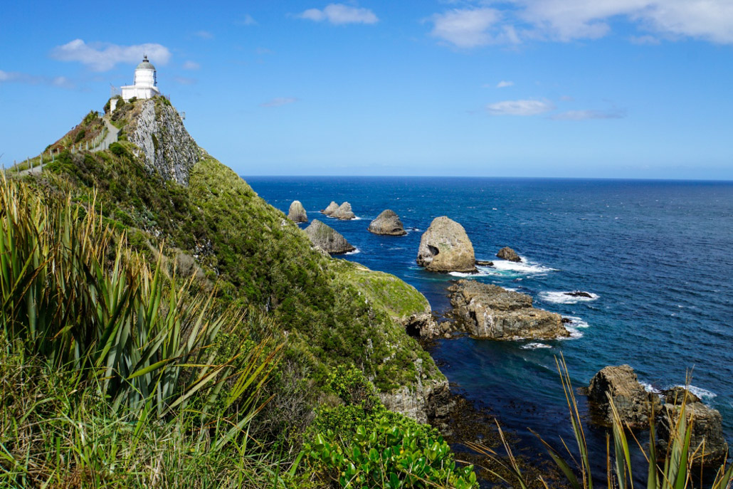 Leuchtturm am Nugget Point Neuseeland