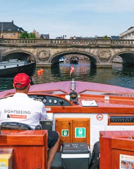 Kopenhagen Stadtführung Kanaltour Boot