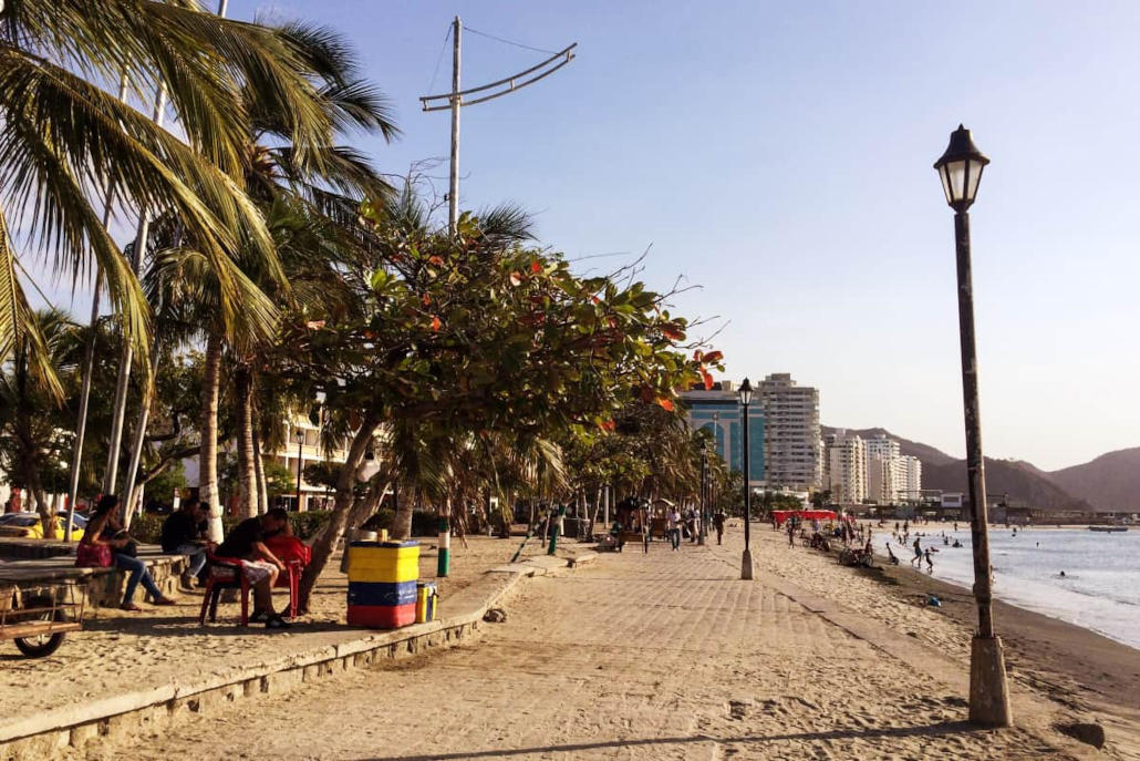 Strandpromenade Santa Marta
