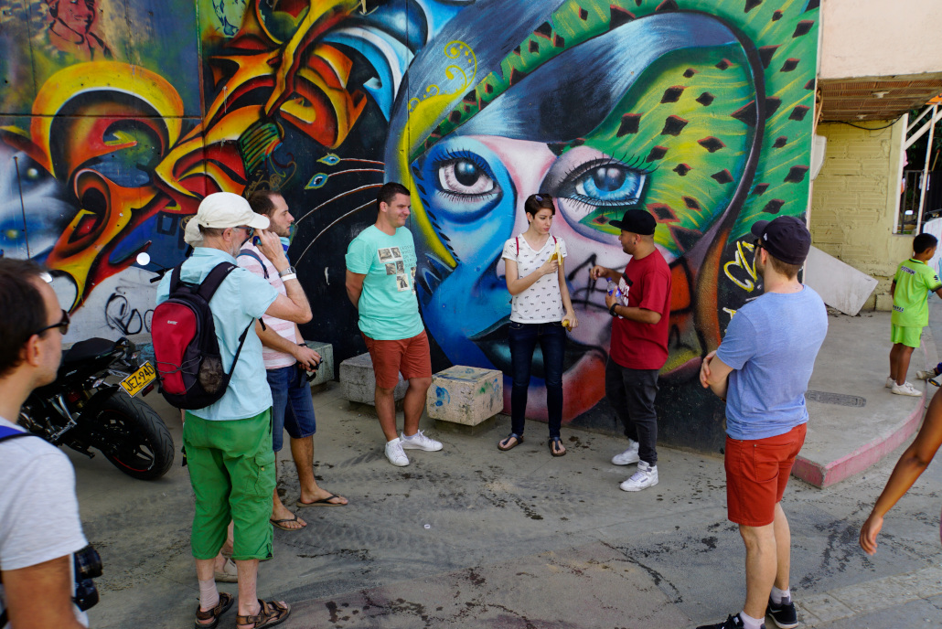 Graffiti-Tour Comuna 13 in Medellín