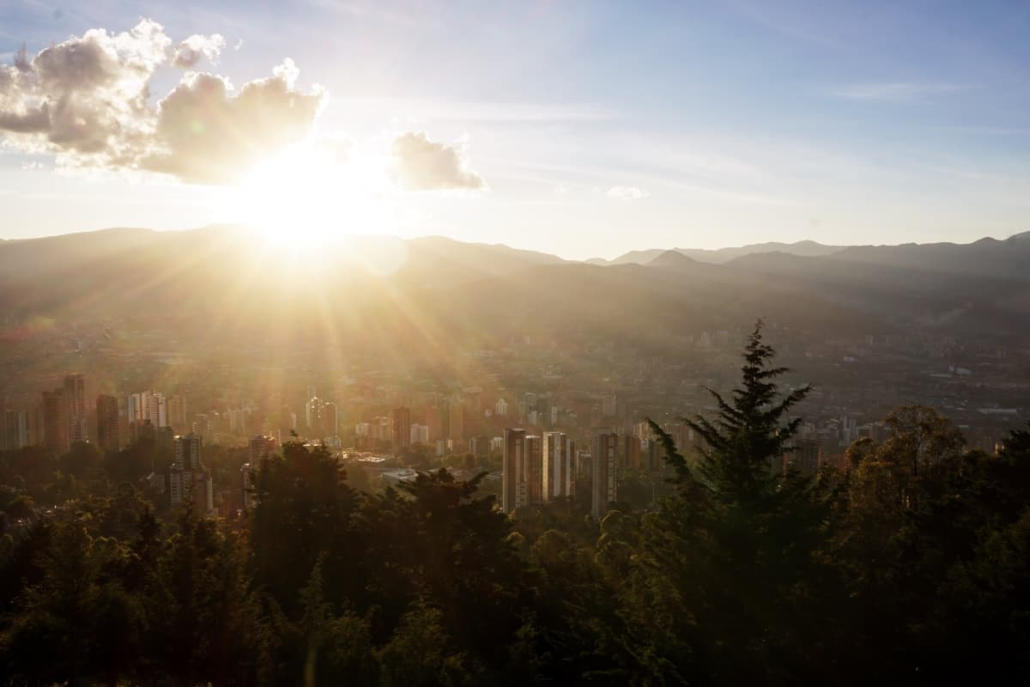 Aussichtsplattform Mirador Las Palmas Medellin