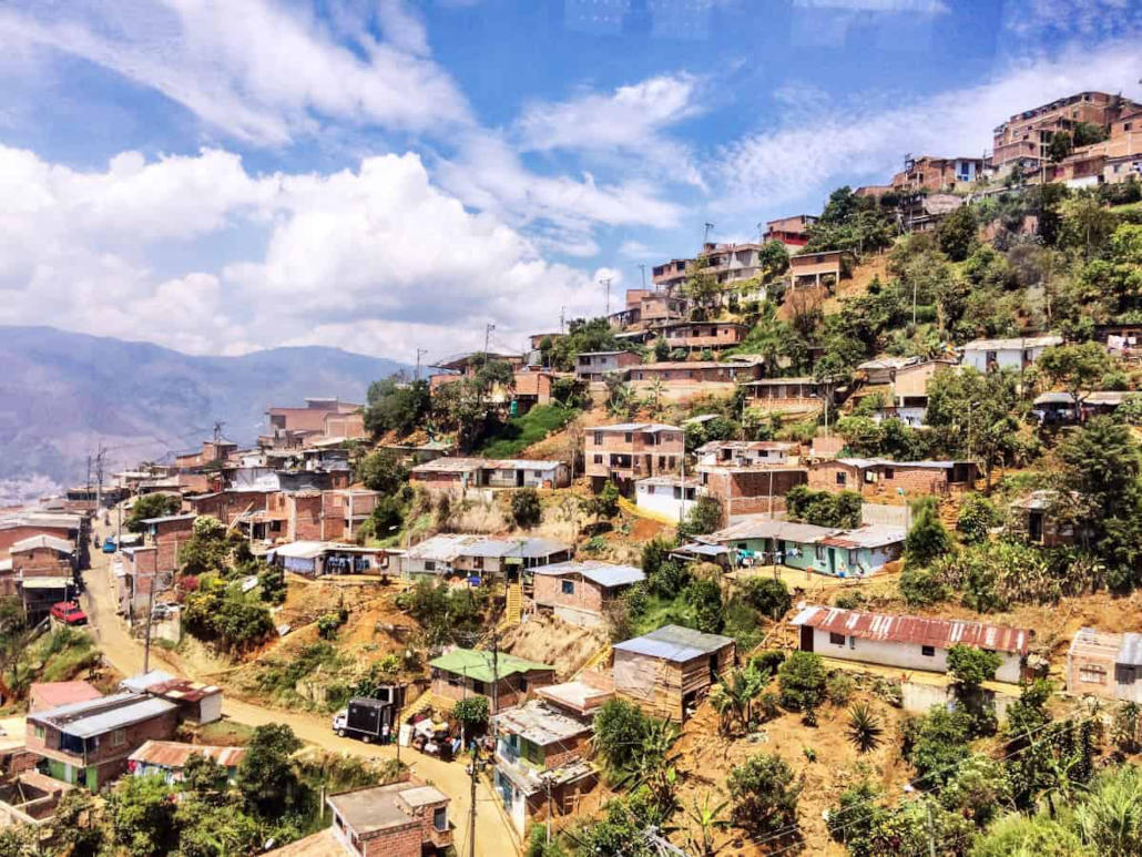 Blick über die Comuna 1