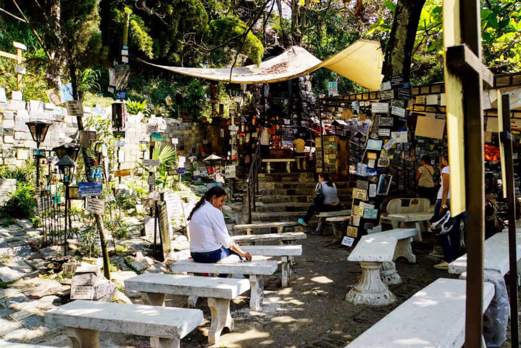 Gebetsstätte in Medellín