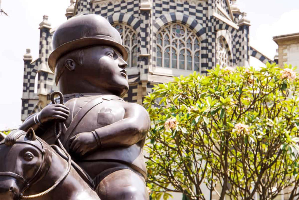 Bronzeskulptur Plaza Botero