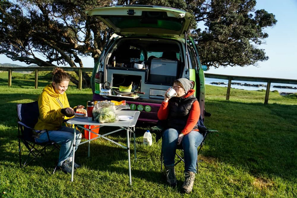 Selbstversorgung mit Campervan in Neuseeland