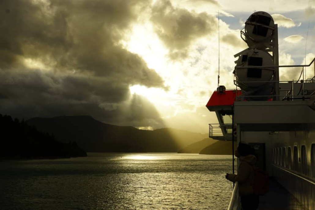 Fährüberfahrt in Neuseeland