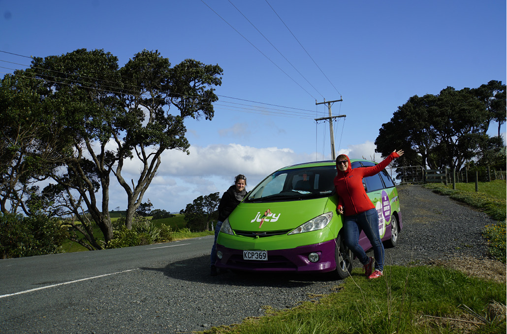 Mit dem Jucy-Campervan durch Neuseeland