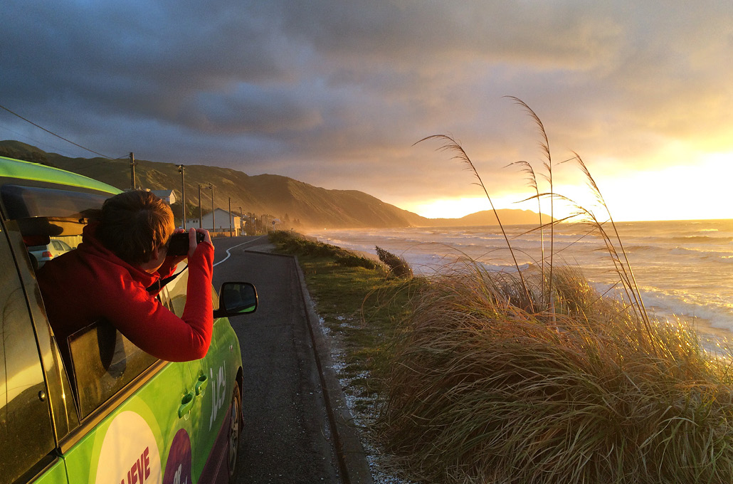 Foto Sonnenuntergang