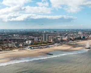 Wochenende Scheveningen Strand Den Haag
