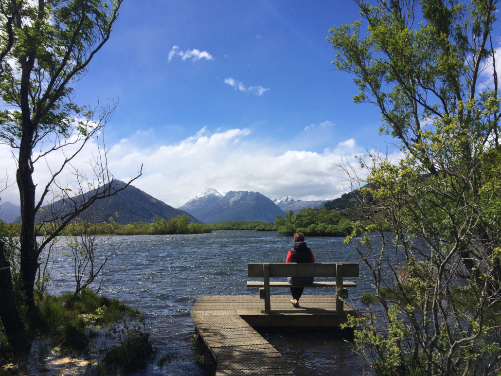 Berge und See bei Glenorchy
