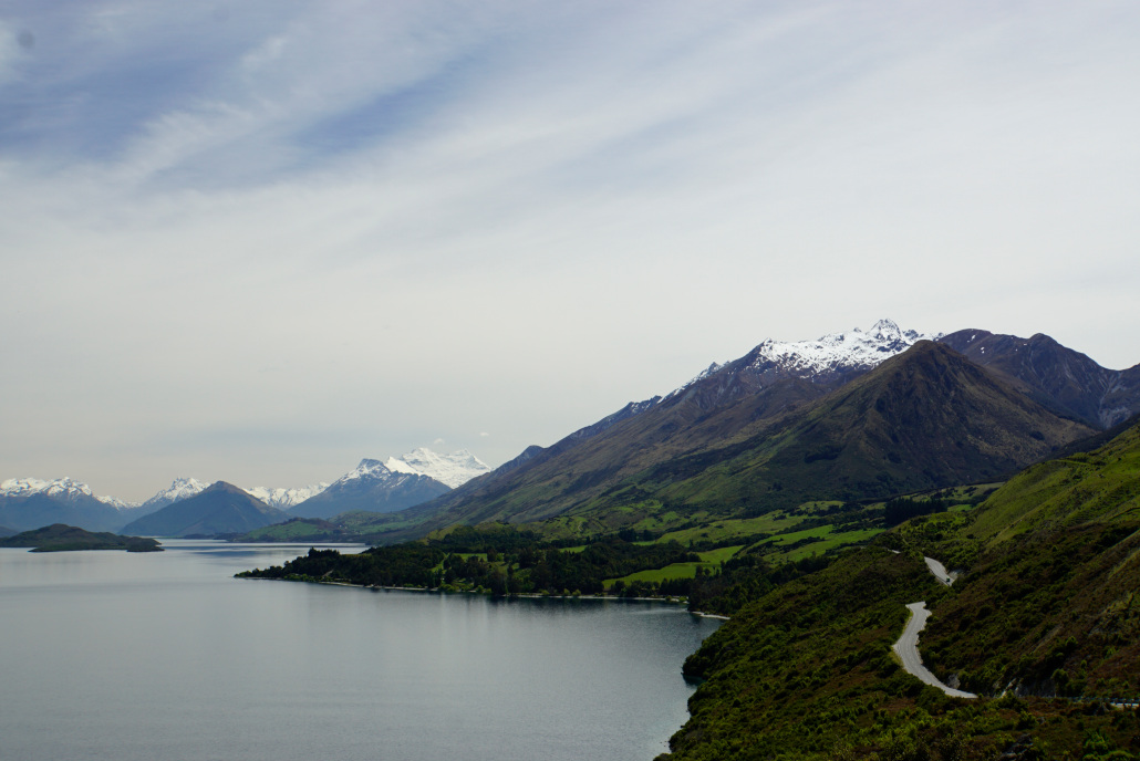 Weg nach Glenorchy