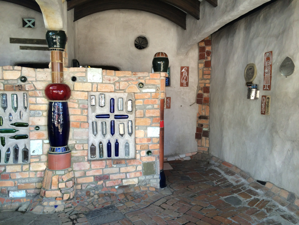 Hundertwasser Toiletten in Kawakawa